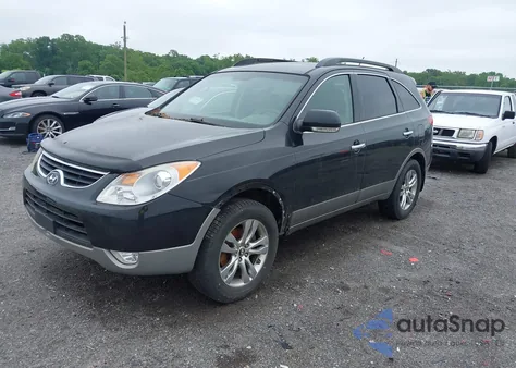 2012 Hyundai Veracruz Limited z USA, uszkodzony, nr VIN KM8NU4CC9CU198271